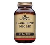 Solgar L-Arginina 1000mg - Salud Cardiovascular y Vitalidad - 90 Comprimidos