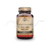 Solgar L-glutamina 500 mg - apoyo para deportistas - Solgar L-glutamina 500 mg 50 cápsulas vegetales