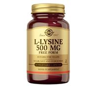 Solgar L-lisina 500 mg 50 cápsulas vegetales - suplemento de lisina L-Lisina 500 mg 50 cápsulas Solgar
