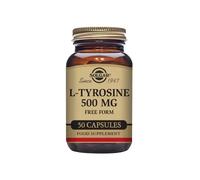 Solgar L-Tirosina 500MG - Apoyo al Estado de Ánimo - 50 VCaps
