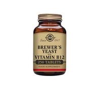 Solgar Levadura de Cerveza con Vitamina B12 250 Tabs