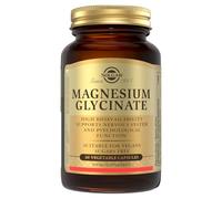 Solgar - Magnesio Bisglicinato 240 mg - 100% quelado, vegano - 60 cápsulas vegetales