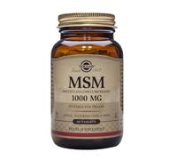 Solgar MSM 1000 mg (Metil Sulfonil Metano) | 60 Comprimidos | Compuesto orgánico con azufre · Presente de forma natural en el organismo