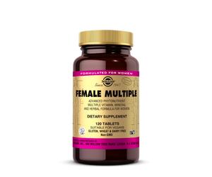 Solgar Multivitaminas Múltiples Femeninas Comprimidos x120