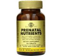 Solgar - Nutrientes Prenatales Solgar (120 comprimidos)