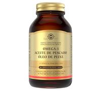 SOLGAR Omega 3 de triple potencia, apoya el cerebro y los ojos, es bueno para la salud del corazón, aceite de pescado, 100 cápsulas blandas, el embalaje puede variar