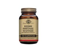 Solgar Reishi, Shiitake y Maitake 50 cápsulas Vegetales