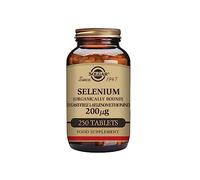 Solgar Selenio 200 µg Sin Levadura | 250 Comprimidos | Para cabello y uñas sanos · Contribuye a la espermatogénesis normal
