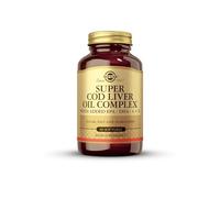 Solgar Super Cod Liver Oil Complex | 30 Cápsulas Blandas | Ácidos grasos esenciales con vitaminas A y D · Favorece salud cerebral y visual