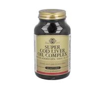 Super Aceite de Hígado de Bacalao Complejo 60 Cápsulas Blandas Solgar
