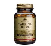 Solgar Taurina 500 mg 50 cápsulas vegetales - suplemento de taurina