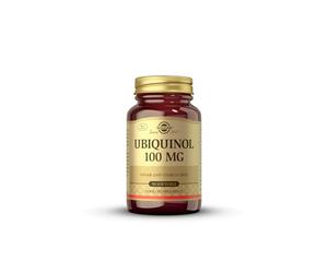 Solgar | Ubiquinol 100 mg | Forma Reducida de Co-Q10 | 50 Cápsulas Blandas