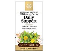 Solgar Ultimate Calma Diaria | Con Rhodiola y B-Complex | 30 Cápsulas | Ayuda a adaptarse al estrés diario · Apoya el bienestar mental