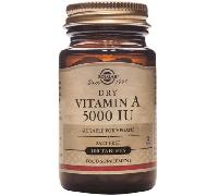 Solgar Vitamina A Seca 5000 UI 100 Comprimidos