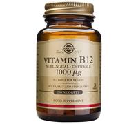 Solgar vitamina B12 1000 µg 250 comprimidos - sublingual masticable para energía y vitalidad