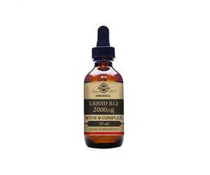 Solgar Vitamina B12 2000 ¬µg con Complejo B 59ML