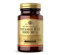 Solgar Vitamina B12 Sublingual (Cianocobalamina), 1.000 mcg, 100 Pepitas