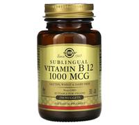 Solgar Vitamina B12 Sublingual (Cianocobalamina), 1.000 mcg, 250 Pepitas