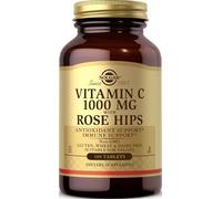 Solgar Vitamina C con Escaramujo (Rose Hips) | 100 Comprimidos | Reduce el cansancio y la fatiga · Apoya el sistema inmunitario
