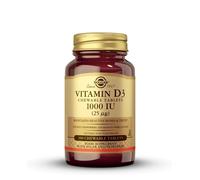 Vitamina D3 100 tabletas masticables de 25μg - Solgar