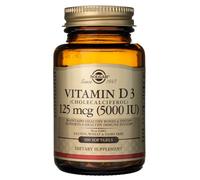 Solgar Vitamina D3 125 mcg (5000 UI) - 100 Cápsulas blandas