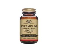 Solgar Vitamina D3 2200 UI (55µg) 100 Veg. Cáps