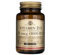 Solgar Vitamina D3 25 mcg (1000 UI) - 180 Tabletas