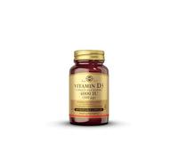 Solgar Vitamina D3 (Colecalciferol) 4000 UI 100 mcg – 60 cápsulas – aroma vainilla