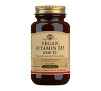 Solgar - Vitamina D3 vegana 1000 UI - 60 cápsulas blandas