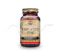 Solgar Zinc quelado 100 comprimidos - complemento de zinc para la dieta