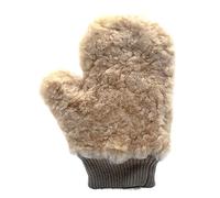 SolGlo Car Wash Wool Mitt Premium 100% Lana Cuidado de Piel de Oveja Guantes de Lavado de Autos Cepillo de Limpieza de Gran tamaño Carcare Champú Herramienta