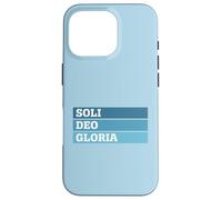SOLI DEO Gloria - 5 Solas - Reforma - Semper Reformanda Carcasa para iPhone 16 Pro
