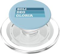 SOLI DEO Gloria - 5 Solas - Reforma - Semper Reformanda PopSockets PopGrip para MagSafe