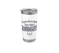 Solía estar a cargo y luego tenía una nieta Tee 4 Vaso térmico de acero inoxidable de doble pared