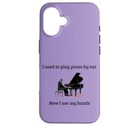 Solía tocar el piano de oído, ahora uso mis manos Carcasa para iPhone 16