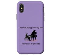 Solía tocar el piano de oído, ahora uso mis manos Carcasa para iPhone X/XS