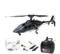 SOLIAXDIY Helicóptero F150BL V3 Airwolf RC, helicóptero de control remoto de 2.4G 5CH con giroscopio de 6 ejes y luces LED, avión militar RC para principiantes (versión RTF)