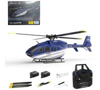 SOLIAXDIY RC ERA C187 EC135 RC Helicóptero, 4CH 2.4GHz de un solo rotor Flybarless de control remoto de 6 ejes con flujo óptico y retención de altitud, helicóptero RTF para principiantes para adultos