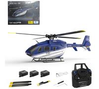 SOLIAXDIY RC ERA C187 EC135 RC Helicóptero, 4CH 2.4GHz de un solo rotor Flybarless de control remoto de 6 ejes con flujo óptico y retención de altitud, helicóptero RTF para principiantes para adultos