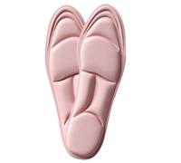 Soliciones De Comodidad Para Tacones Altos-1 Par De Plantillas Espesadas, Que Absorben El Sudor Y Amortiguan Las Plantillas Para Comodidad De Las Ranuras Para Masajear Y Aliviar Los Síntomas