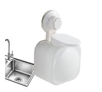 Solid ABS Material: Made from ABS, this soap dispenser box is safe, sturdy, and energy-efficient. With a great load-bearing capacity of 3kg, it can hold a large amount of soap, making it long-lasting.