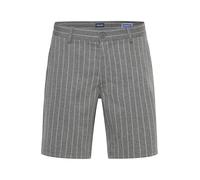 !Solid Amur - Pantalones cortos chinos para hombre, corte ajustado Pewter Mix (200277). XL