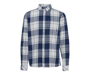 !Solid Camisa 'Esdras' navy / azul claro / blanco M navy / azul claro / blanco