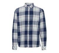 !Solid Camisa 'Esdras' navy / azul claro / blanco XXL navy / azul claro / blanco