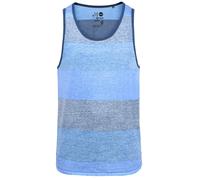 !Solid Camiseta 'Charan' azul / gris moteado L EUR