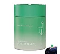 Solid Car Air Fresheners with Jasmine Scent | Long-Lasting Perfumed Gel Can for Auto and Home | Gel-Based Air Freshener for Vehicle Interior and Home Use, Freshening with a Soothing Jasmine