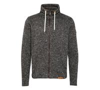 !Solid Chaqueta polar 'Luki' marrón / gris oscuro / blanco M marrón / gris oscuro / blanco