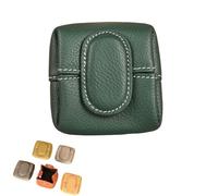 Solid Color Mini Coin Purse, Solid Color Mini Coin Purse for Women, Waterproof Portable Multipurpose Small Organizer (Dark Green)