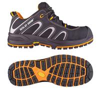 Solid Gear Griffin zapatos de seguridadit, EN 20345 S3 SRC, metallfree Negro EUR 46