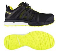 Solid Gear Zapatos de seguridad Vent Plasmait, EN 20345, 61340 S1P SRC ESD, metallfree Negro EUR 48